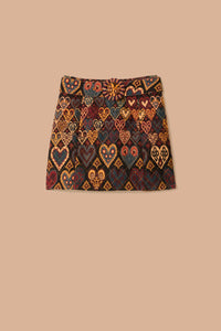 DJV_Hearts Black Jupes & Shorts - Hearts Black