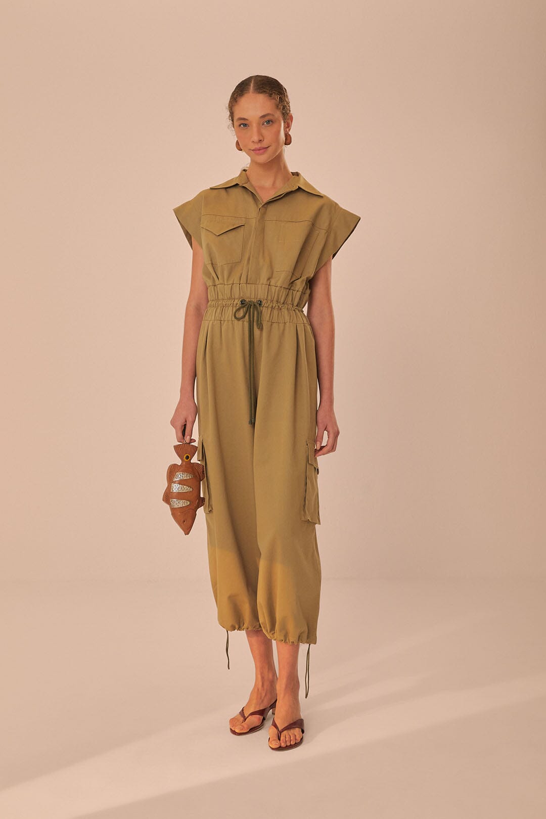 NEW_Dark Green Robes courtes - Dark Green
