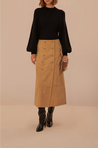 DJV_Brown Jupes & Shorts - Brown