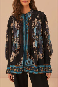 DJV_Blossom Black Chemises & Blouses - Blossom Black