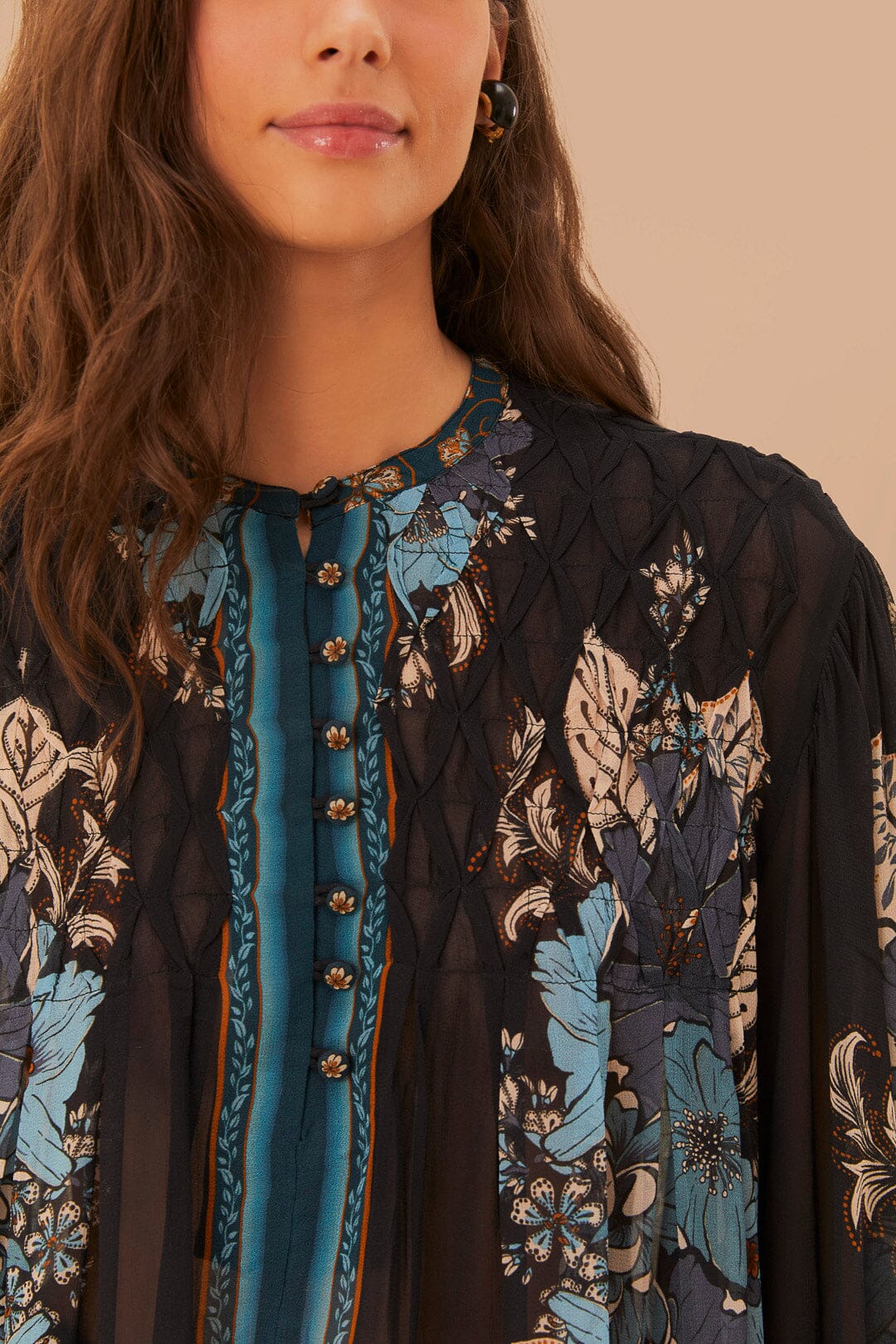 DJV_Blossom Black Chemises & Blouses - Blossom Black