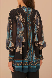 DJV_Blossom Black Chemises & Blouses - Blossom Black