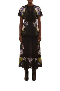 Soft Garden Black Robe longue - Soft Garden Black