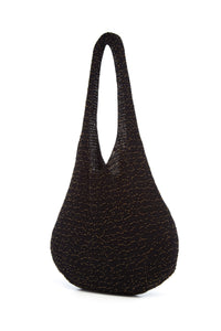 Black & Gold / Sac Hedone en cachemire - Black & Gold