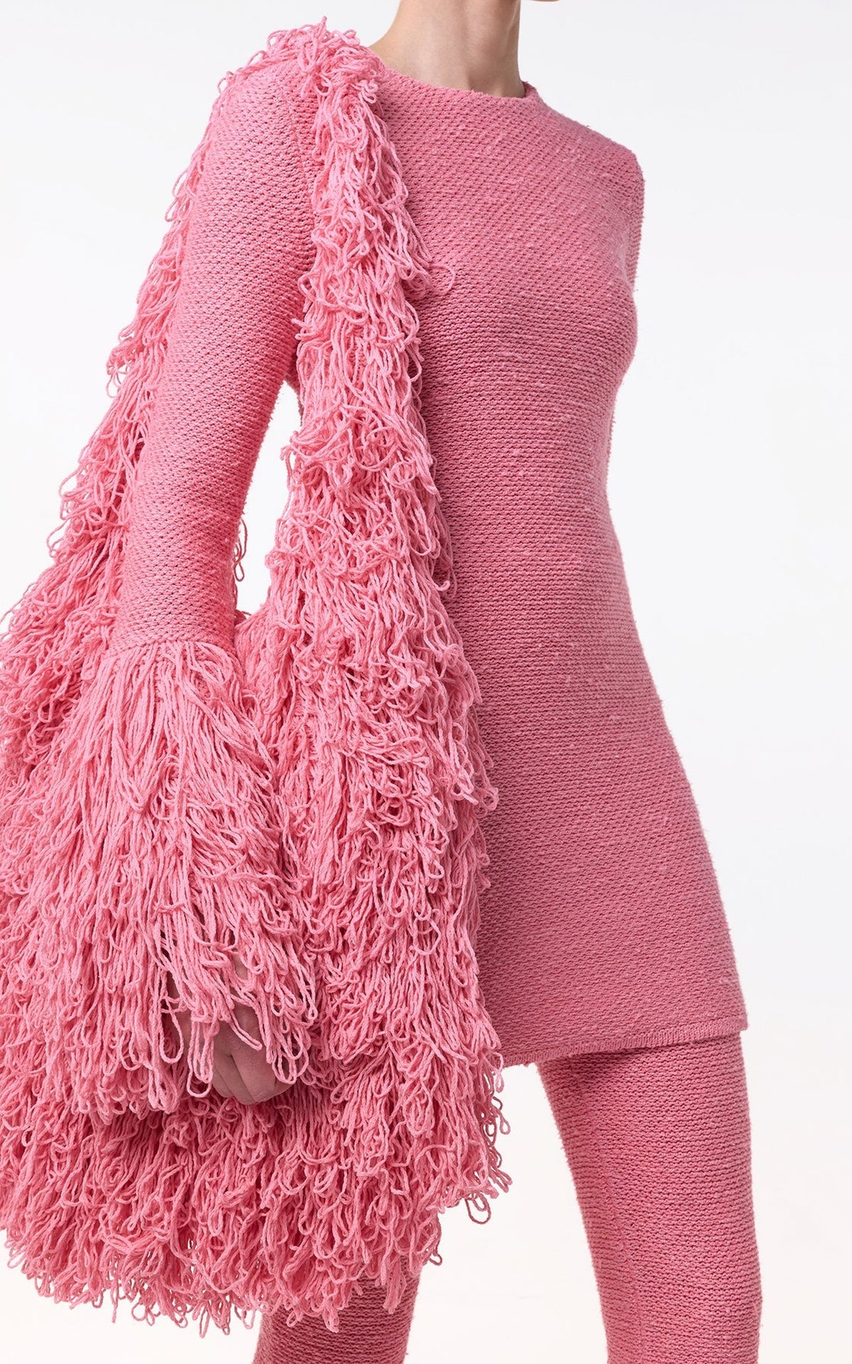 Rosa / Sac Celeus en cachemire et soie - Rosa