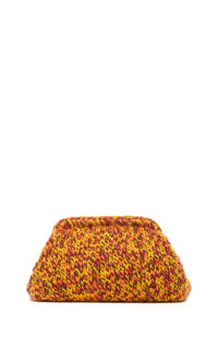 Cadmium Yellow & Spice & Bordeaux / Sac Mrina en cachemire - Cadmium Yellow & Spice & Bordeaux