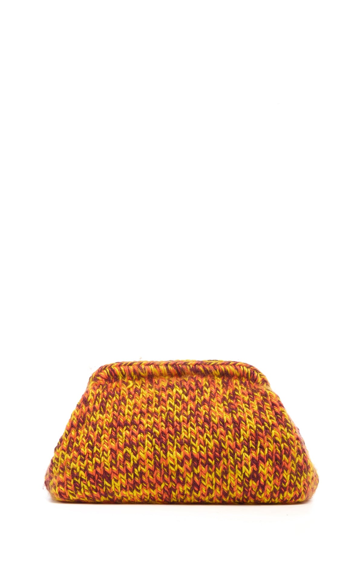 Cadmium Yellow & Spice & Bordeaux / Sac Mrina en cachemire - Cadmium Yellow & Spice & Bordeaux