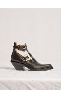 Castro Ankle Boot en noir spazzolato