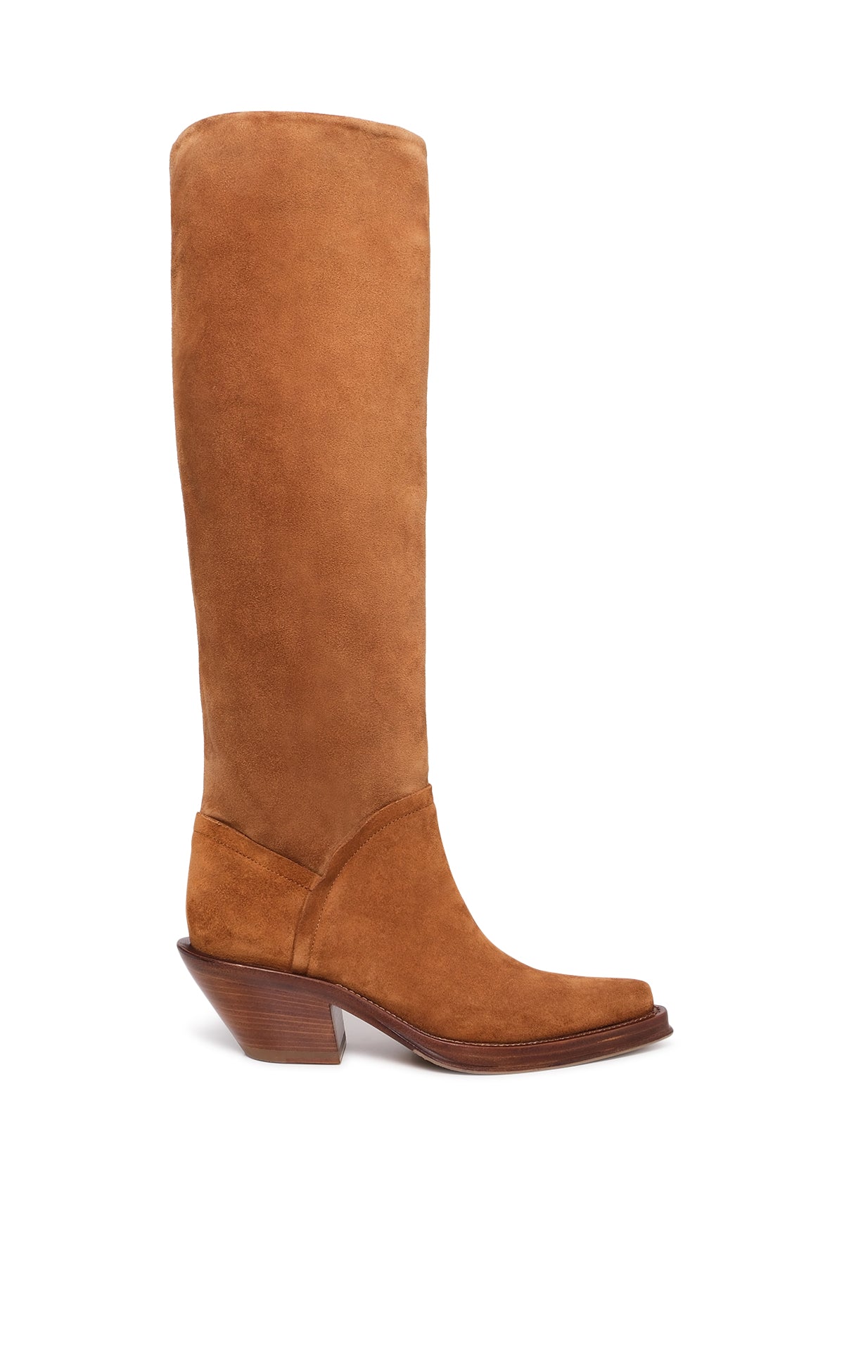 Cognac / Bottes Camero 50 en cuir - Cognac