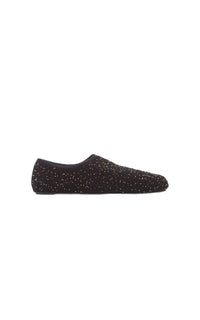 Black & Gold / Ballerines maille Callie en cachemire - Black & Gold