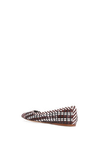 Chocolate Multi / Ballerines plates Aurora en cuir - Chocolate Multi