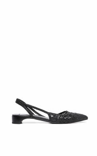Black / Mules Perro en cuir - Black