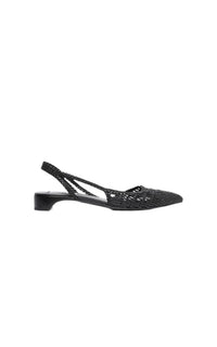 Perro leather mules - Black
