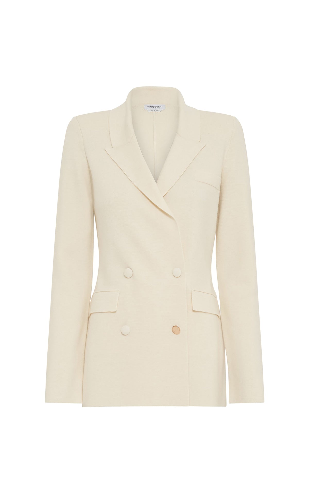 Ivory / Veste blazer Bowen en laine - Ivory