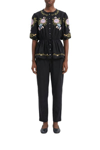 Chemise Winter Garden - Noir