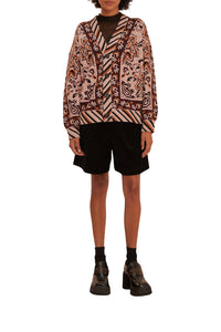 Glam Tapestry Cardigan - Pink