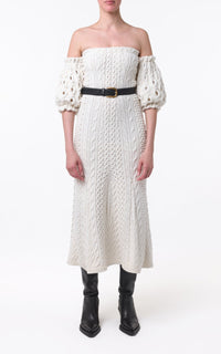 Alastor Dress en ivoire cash 30
