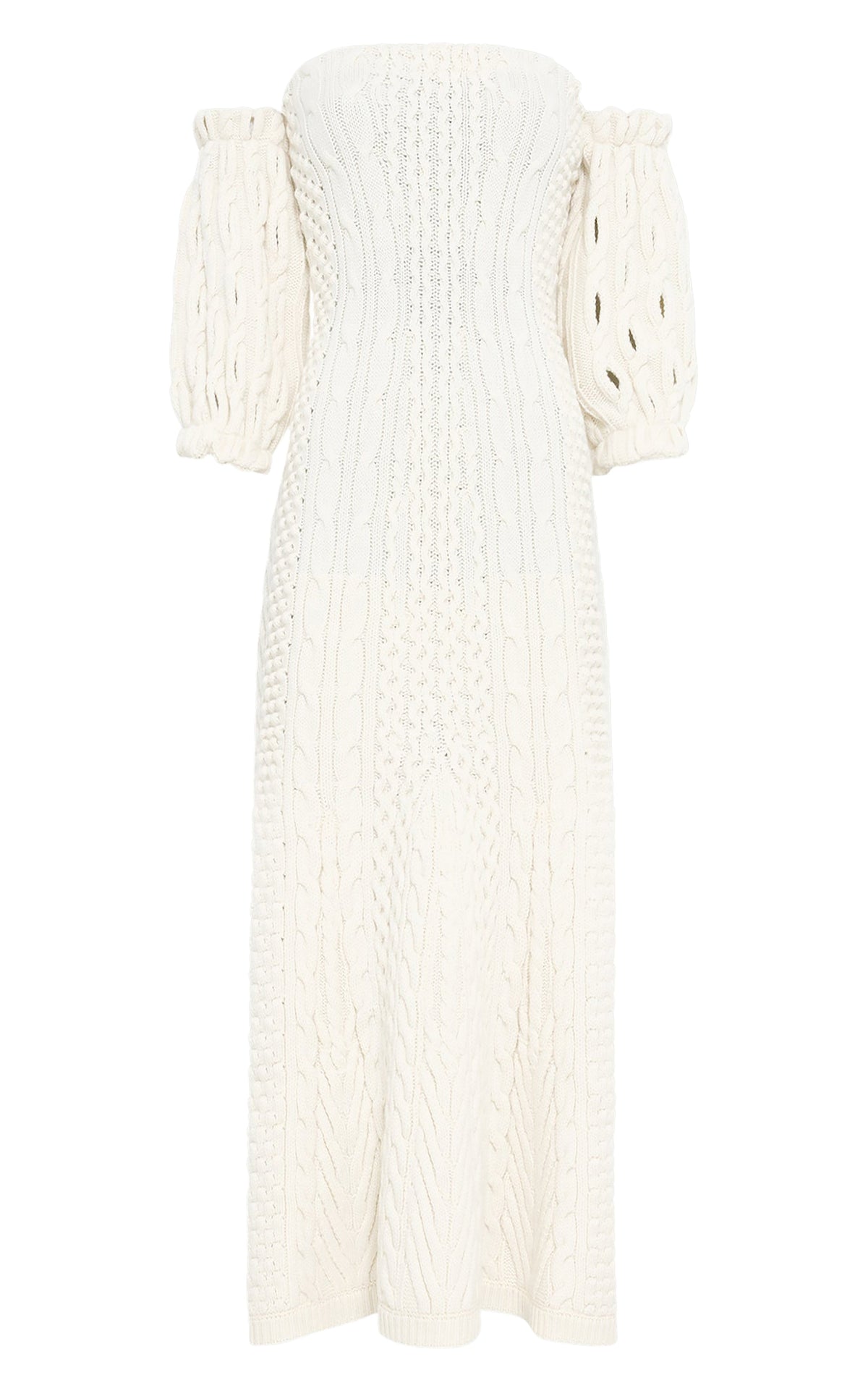 Ivory / Robe Alastor en laine et cachemire - Ivory