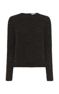 Black & Gold / Sweat Galene en soie - Black & Gold