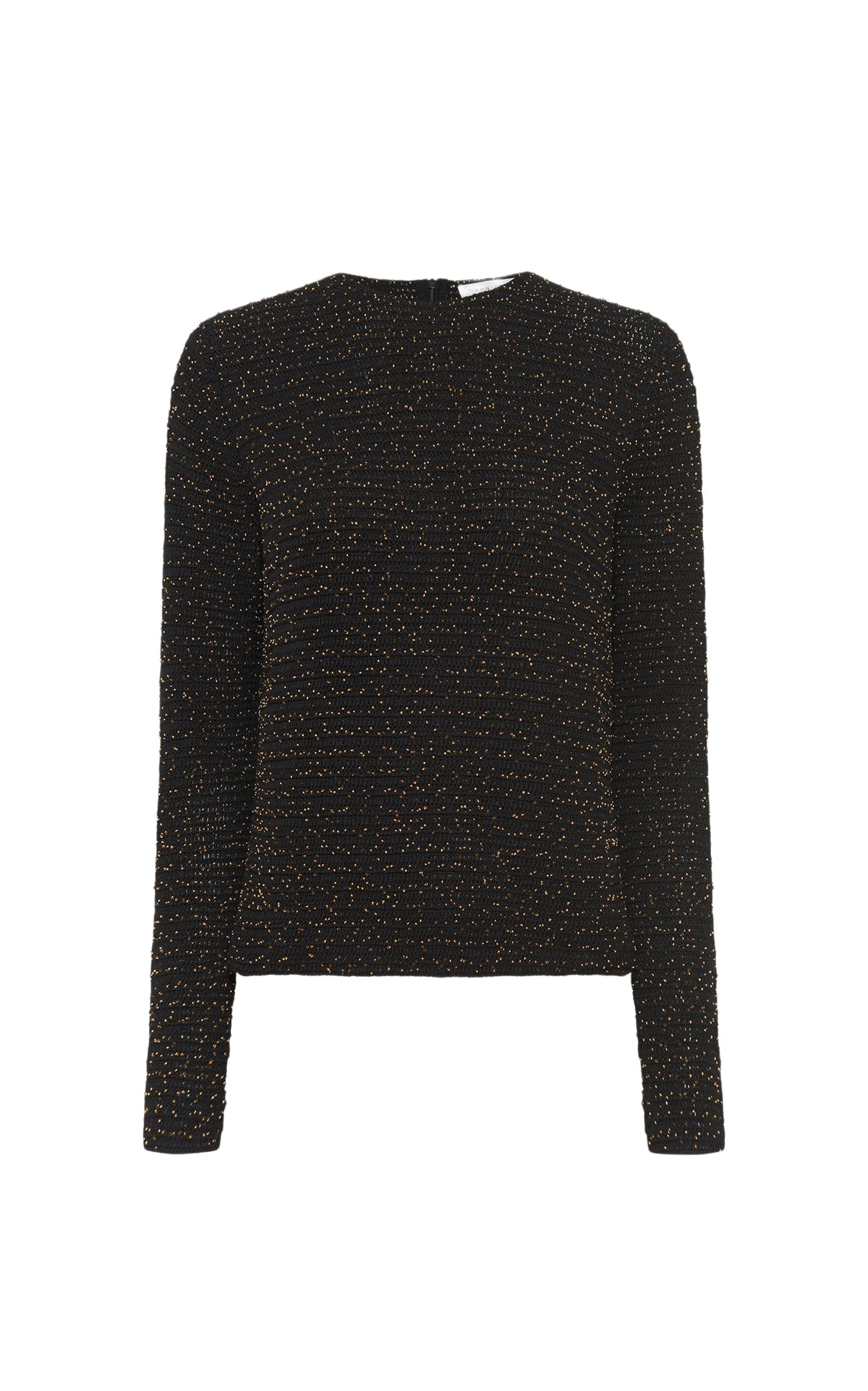 Black & Gold / Pull Galene en soie - Black & Gold