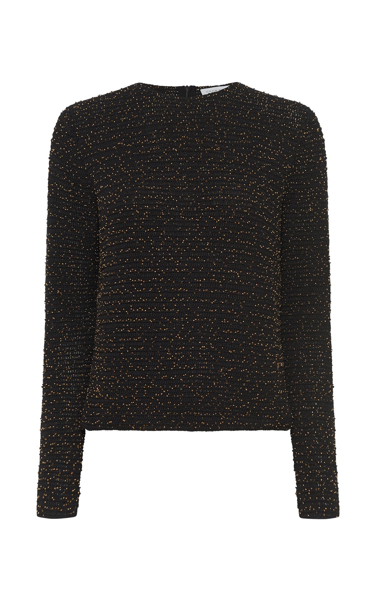 Black & Gold / Sweat Galene en soie - Black & Gold