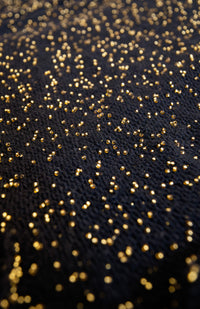 Black & Gold / Sweat Galene en soie - Black & Gold