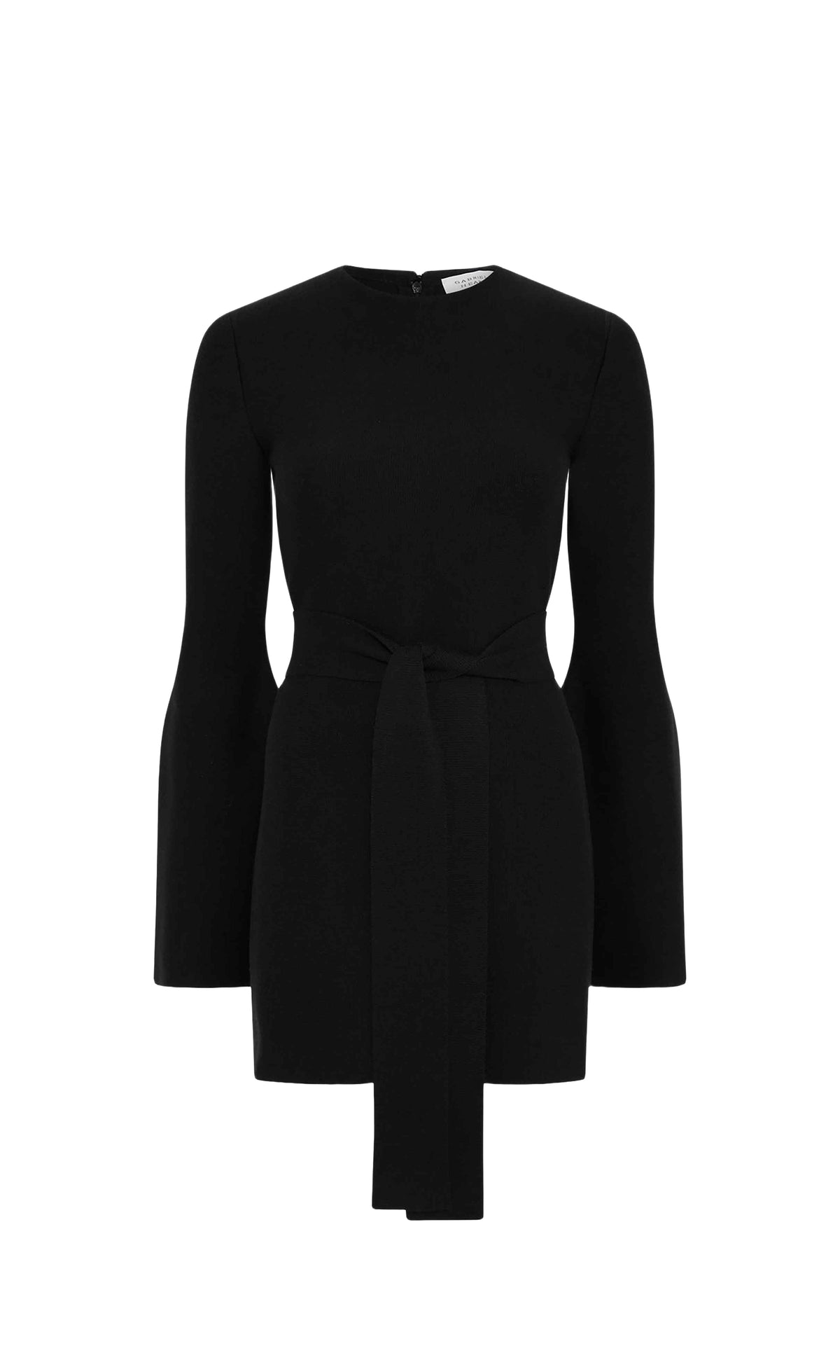 Tenas wool and cashmere tunic - Black