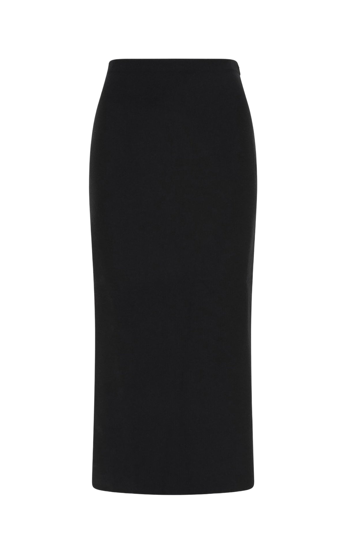 Black / Jupe Circe en laine et cachemire - Black