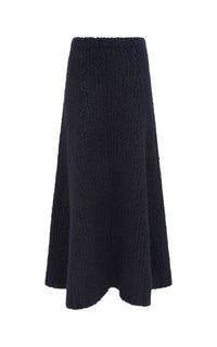 Dip Dye Sky Blue / Jupe Perses en cachemire - Dip Dye Sky Blue