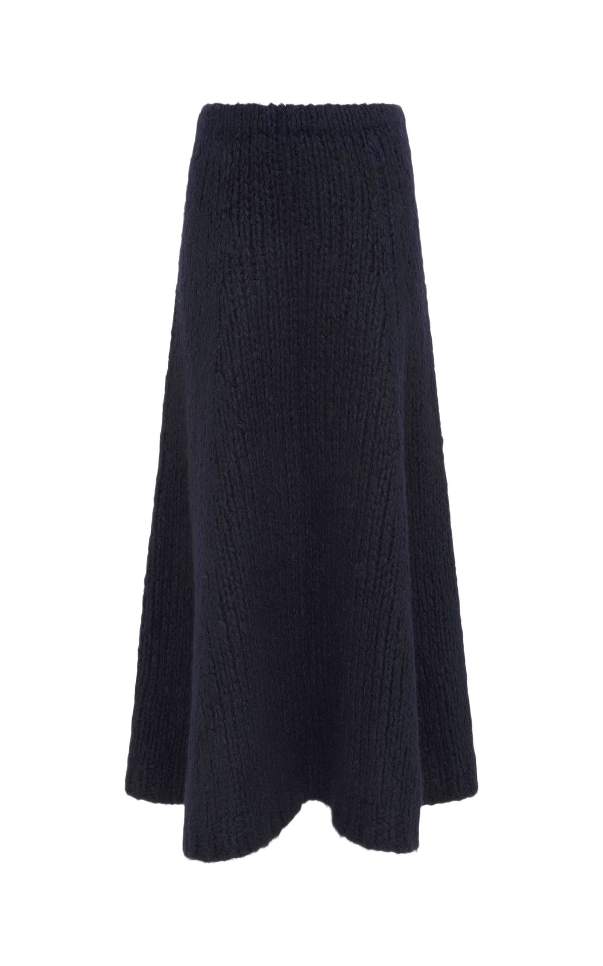 Dip Dye Sky Blue / Jupe Perses en cachemire - Dip Dye Sky Blue