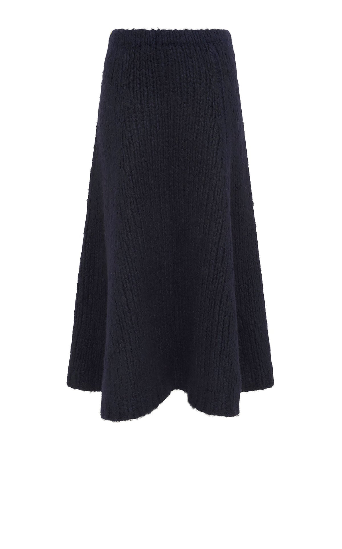 Perses Skirt en dégradé bleu ciel welfat cachemire fil