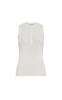 Bakis Top en ivoire jaipur cachemire soie fil