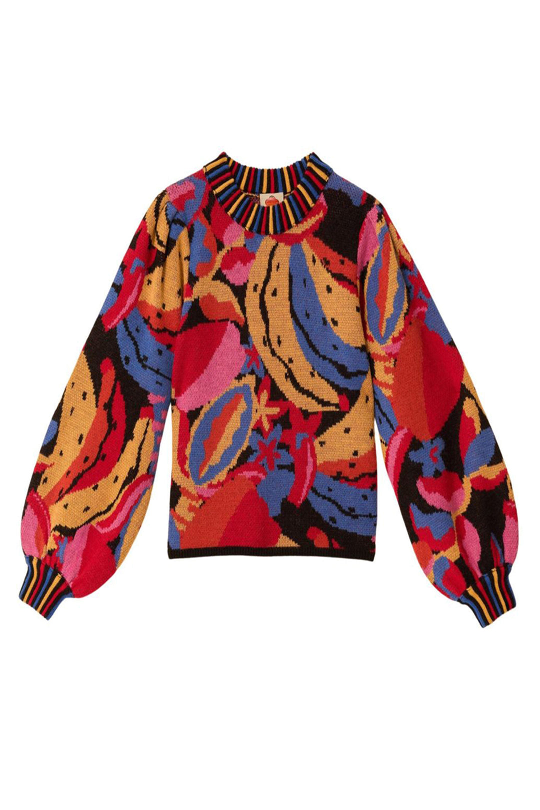 MEDIA OFF LINE_Pull Fruitelicious en maille - Multicolore