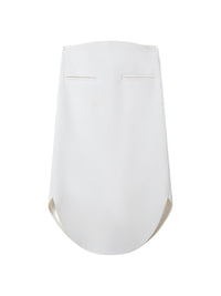 Jupe Heritage cercle en laine - Heritage White