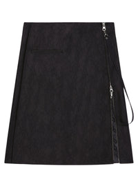 PRIX MARQUE : 190 / JUPE ZIPPÉE EN DENTELLE