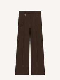 PRIX MARQUE : 150 / PANTALON BOOTCUT EN TWILL
