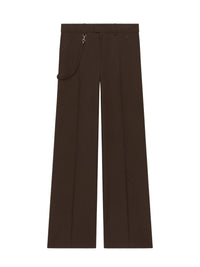 PRIX MARQUE : 150 / PANTALON BOOTCUT EN TWILL