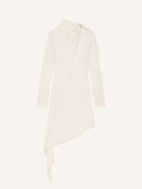 PRIX MARQUE : 420 / ROBE FOULARD EN SATIN