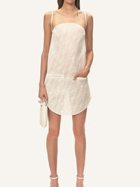 Robe cercle en dentelle - Heritage White
