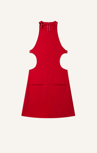 ROBE TRAPÈZE BOUCLE