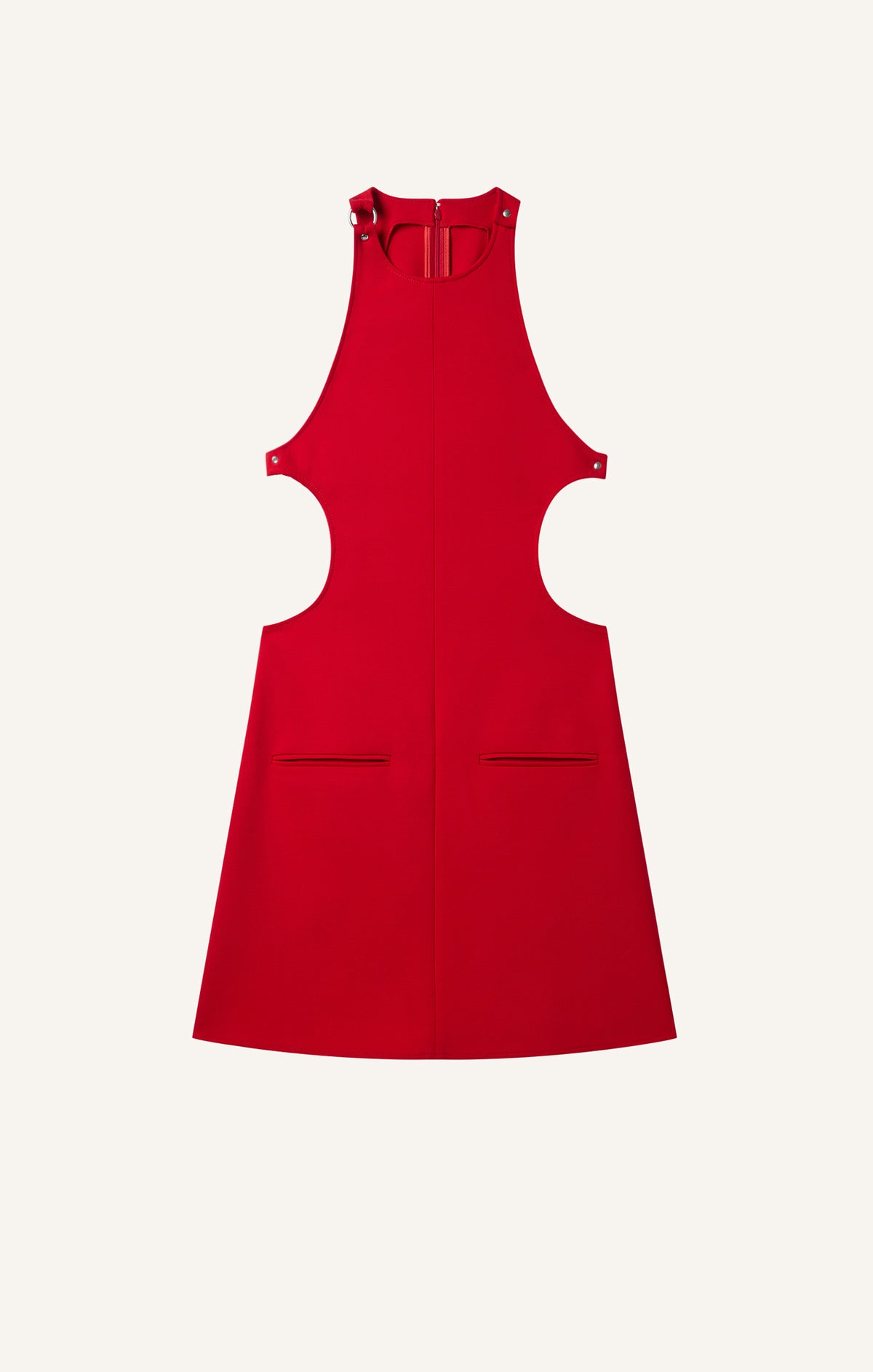 ROBE TRAPÈZE BOUCLE