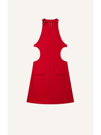 PRIX MARQUE : 290 / ROBE TRAPÈZE BOUCLE