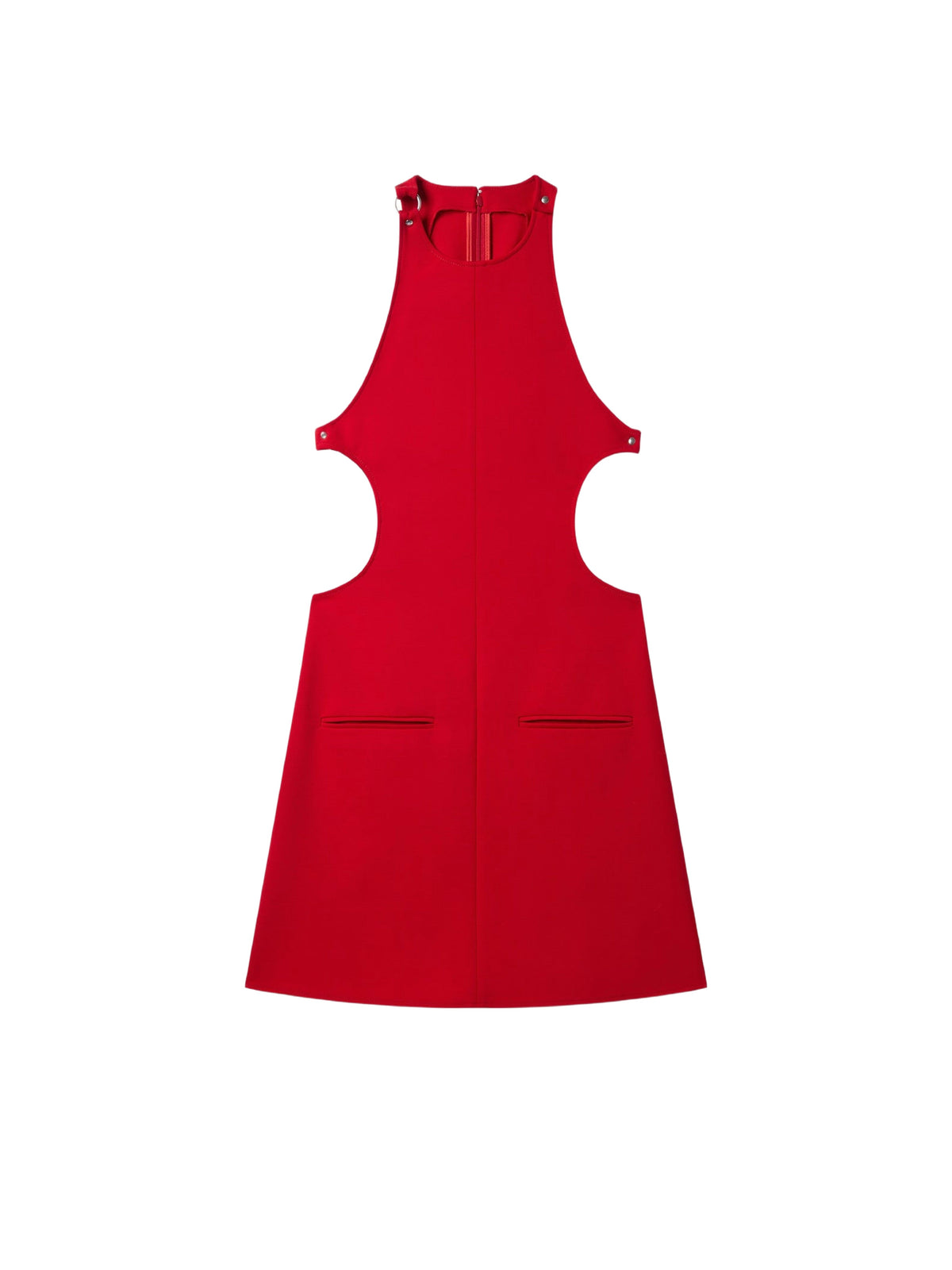 PRIX MARQUE : 290 / ROBE TRAPÈZE BOUCLE