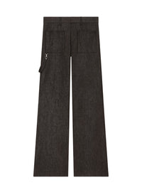2-pocket denim trousers - Black