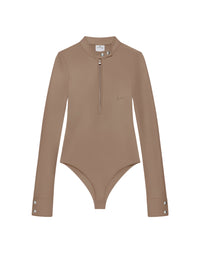 Body Biker zippé - Mocha