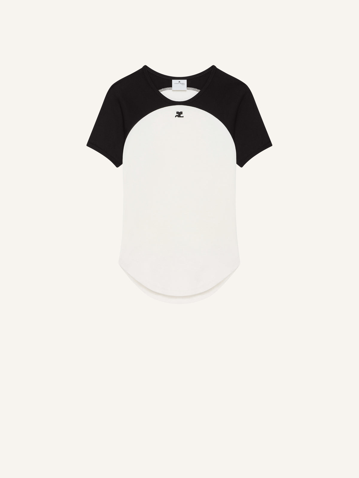 PRIX MARQUE : 90 / T-SHIRT CONTRASTE CERCLE