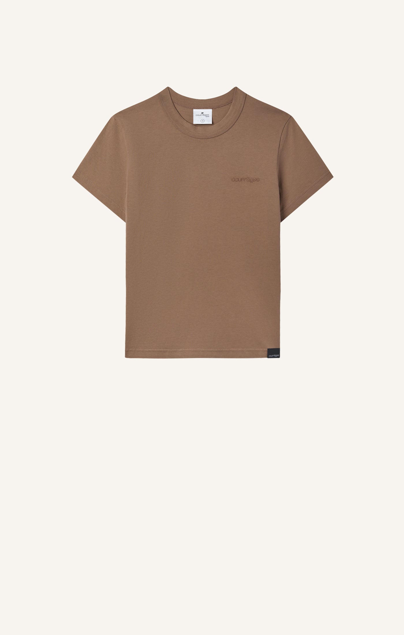 T-SHIRT COURRÈGES BRODÉ