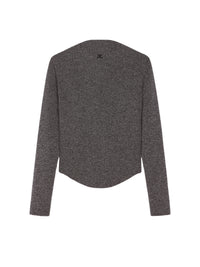 PRIX MARQUE : 140 / PULL COL BATEAU EN LAINE