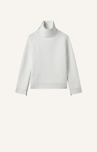 PULL COL CHEMINÉE ZIPPÉ