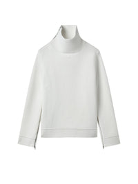 PRIX MARQUE : 140 / PULL COL CHEMINÉE ZIPPÉ